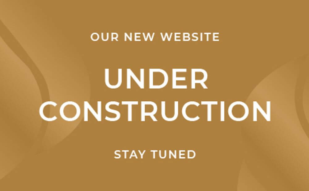 New website under construction